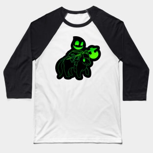 Headless Horseman (Green) Baseball T-Shirt